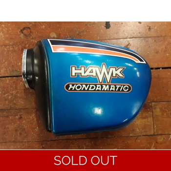 1978 Honda CB400A Hawk Hondamatic Left Side Cover 83700-413-000ZA.